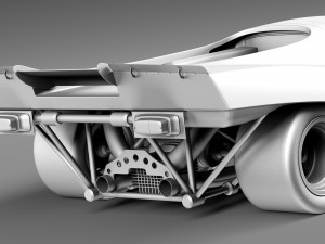 Porsche 917K Gulf Lemans 24H Model 3D