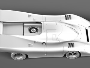 Porsche 917K Gulf Lemans 24H Model 3D