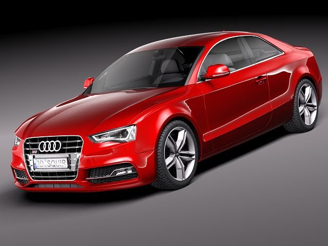 Audi S5 Coupe 2012 Modelo 3D .c4d .max .obj .3ds .fbx .stl .blend 