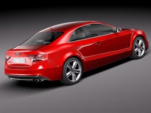 Audi S5 Coupe 2012 3D Model