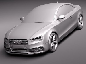 Audi S5 Coupe 2012 Modelo 3D