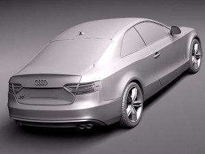 Audi S5 Coupe 2012 Modelo 3D