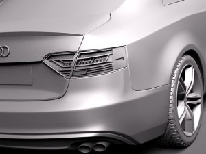 Audi S5 Coupe 2012 Modelo 3D