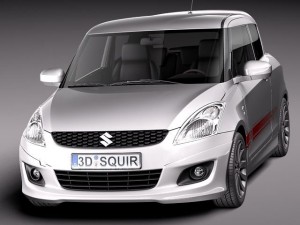 Suzuki Swift X-ITE 2011 Modèle 3D