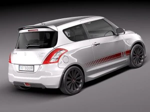 Suzuki Swift X-ITE 2011 3D Model