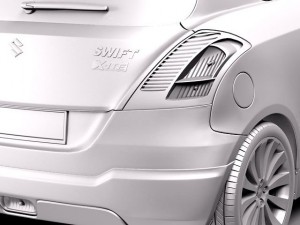 Suzuki Swift X-ITE 2011 Modèle 3D