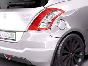 Suzuki Swift X-ITE 2011 3D Model