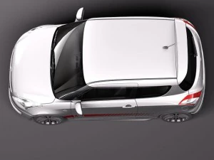 Suzuki Swift X-ITE 2011 3D Model