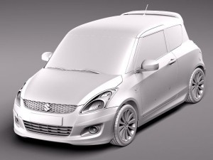 Suzuki Swift X-ITE 2011 Modèle 3D