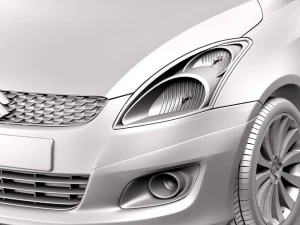 Suzuki Swift X-ITE 2011 3D Model