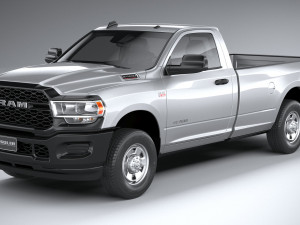 Dodge Ram 2500 Tradesman 2019 3D Model