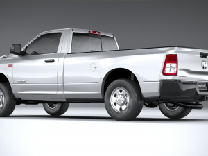 Dodge Ram 2500 Tradesman 2019 3D Model