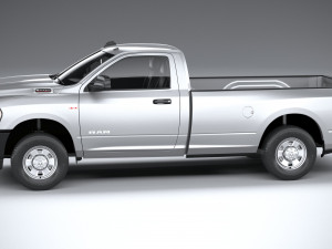 Dodge Ram 2500 Tradesman 2019 3D Model
