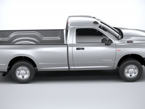 Dodge Ram 2500 Tradesman 2019 3D Model