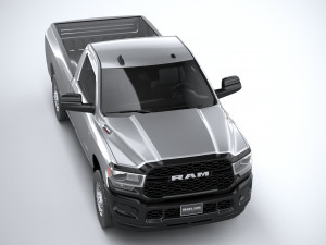 Dodge Ram 2500 Tradesman 2019 3D Model