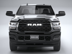 Dodge Ram 2500 Tradesman 2019 3D Model