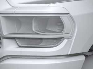Dodge Ram 2500 Tradesman 2019 3D Model