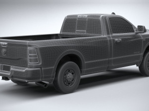 Dodge Ram 2500 Tradesman 2019 3D Model
