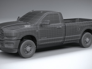 Dodge Ram 2500 Tradesman 2019 3D Model