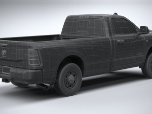 Dodge Ram 2500 Tradesman 2019 3D Model