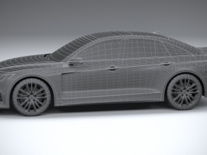 Generic Sedan v2 2020 Lowpoly Modelo 3D