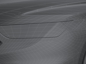 Generic Sedan v2 2020 Lowpoly Modelo 3D