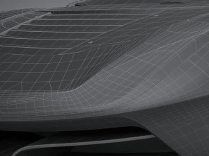 Generic Supercar v1 2020 Lowpoly 3D Model