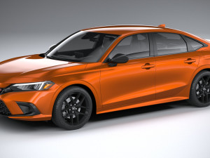 Honda Civic SI 2022 Model 3D