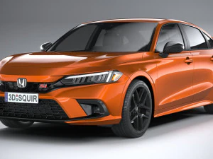 Honda Civic SI 2022 3D Model