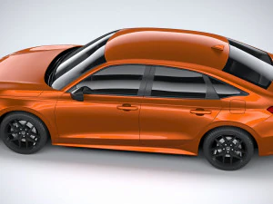 Honda Civic SI 2022 3D Model