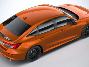 Honda Civic SI 2022 3D Model