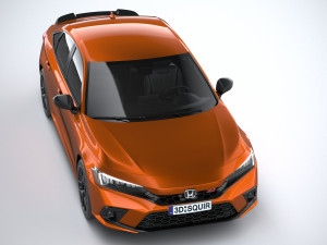 Honda Civic SI 2022 Modèle 3D