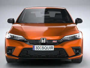 Honda Civic SI 2022 3D Model