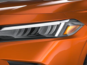 Honda Civic SI 2022 3D Model