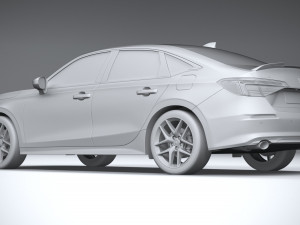 Honda Civic SI 2022 Modèle 3D