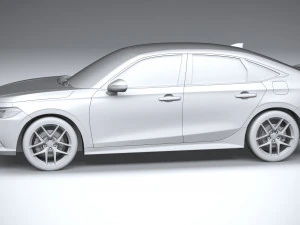 Honda Civic SI 2022 3D Model