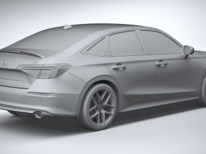 Honda Civic SI 2022 Modèle 3D