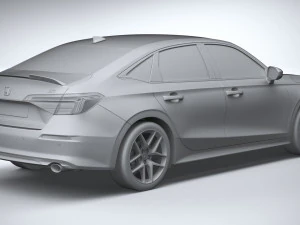 Honda Civic SI 2022 3D Model