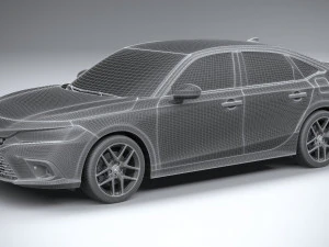 Honda Civic SI 2022 3D Model