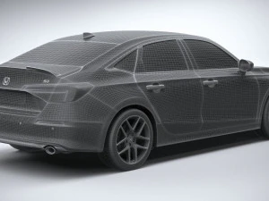 Honda Civic SI 2022 3D Model