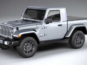 jeep gladiator singlecab 2021 3D Model