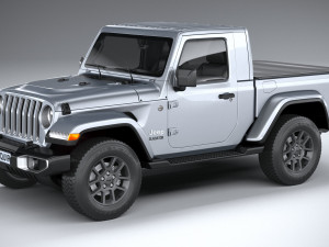 Jeep Gladiator Singlecab 2021 3D Модель