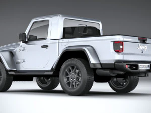Jeep Gladiator Singlecab 2021 3D Model