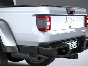 Jeep Gladiator Singlecab 2021 Modèle 3D