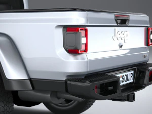 Jeep Gladiator Singlecab 2021 3D Model