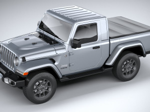 Jeep Gladiator Singlecab 2021 Modèle 3D