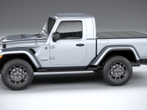 Jeep Gladiator Singlecab 2021 Modèle 3D