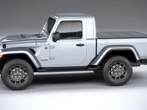 Jeep Gladiator Singlecab 2021 3D Model