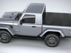 Jeep Gladiator Singlecab 2021 3D Model