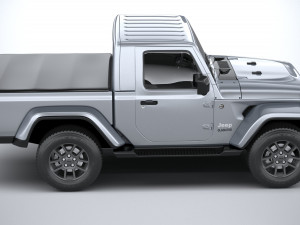 Jeep Gladiator Singlecab 2021 Modèle 3D